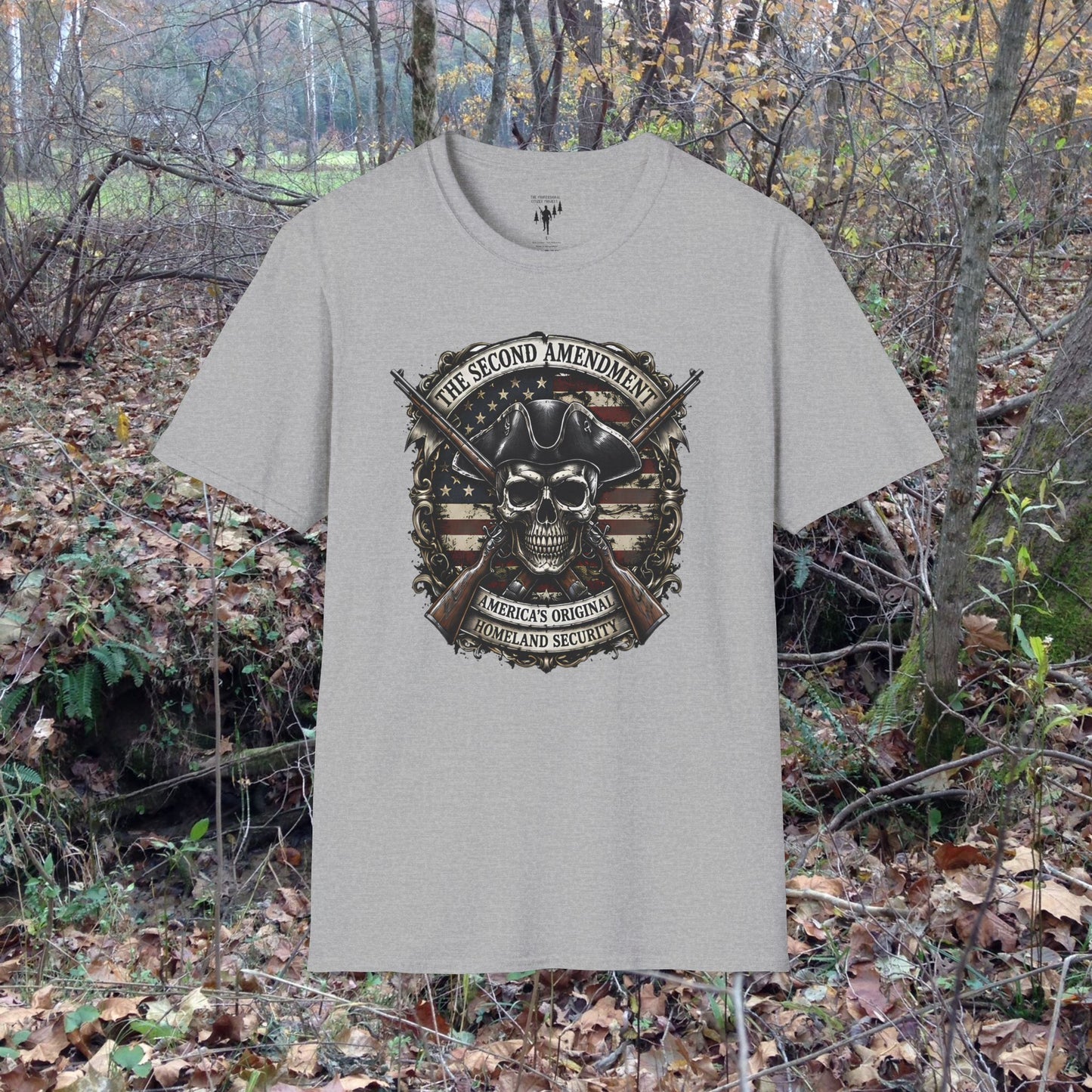 2nd Amendment Original Homeland Security Graphic T-Shirt