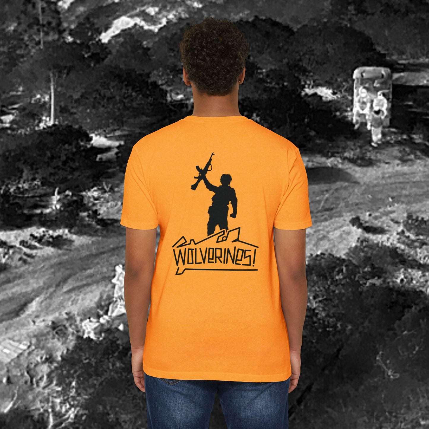 TPC Project  Recon Wolverines T-Shirt Black Graphic