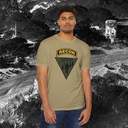 Pro Citizen Project Recon T-Shirt (black and gold tab front print)