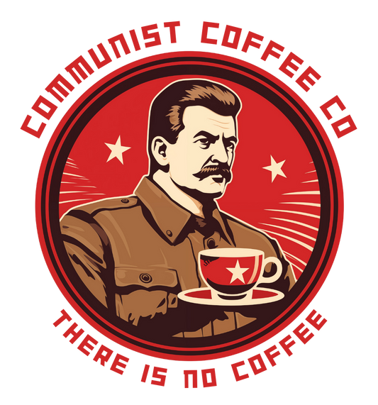 Communist Coffee Company Die Cut Decal