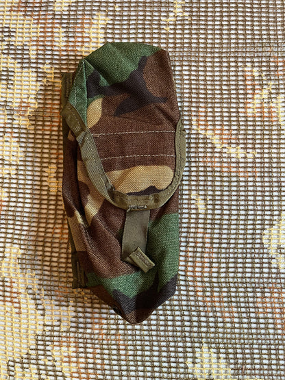 Safariland USGI M81 Woodland Double M4 Mag Pouch (New Old Stock)