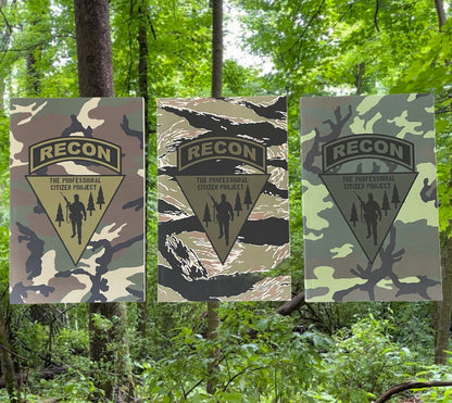 Professional Citizen Recon Notebook 5.5 x 8.5 (blank lined pages)