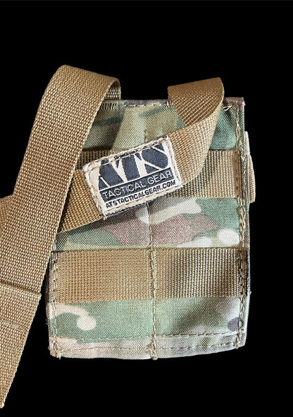 ATS Tactical Double Pistol Mag pouch, Multicam New (Garage Sale Item)