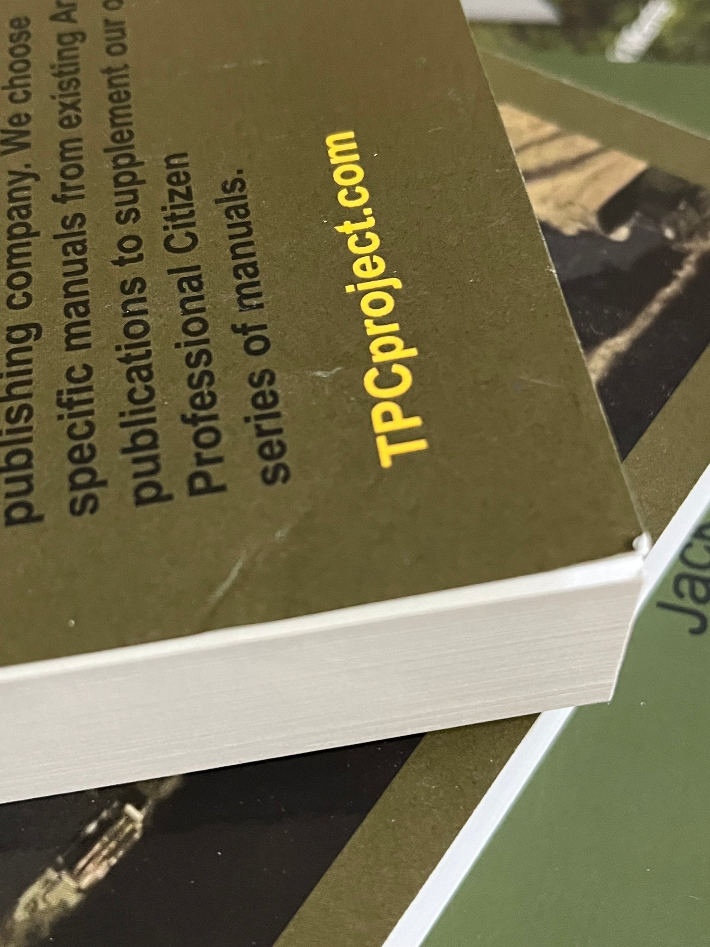 CM Manuals with Cover Misprints / Slight Damage