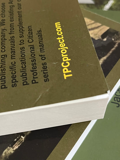 CM Manuals with Cover Misprints / Slight Damage