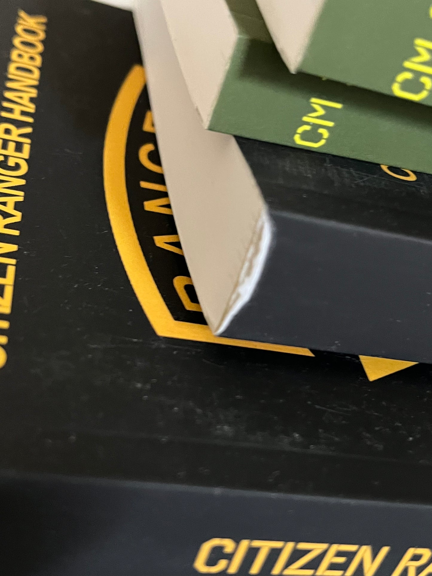 CM Manuals with Cover Misprints / Slight Damage