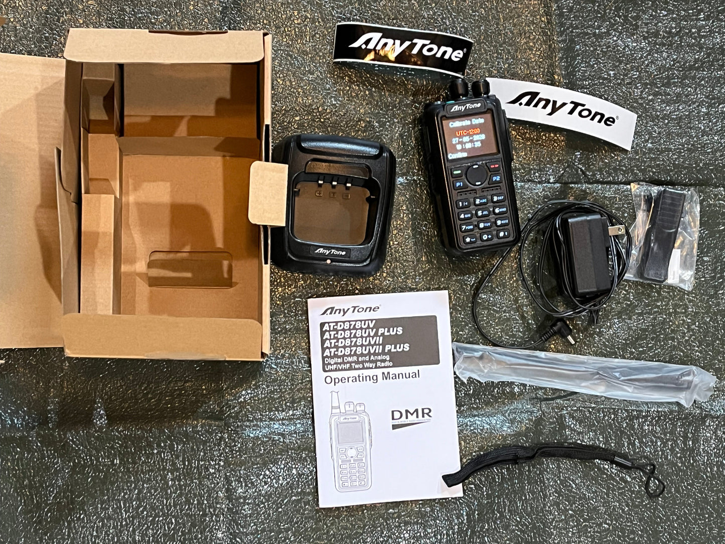 Anytone 878 UV ii Handheld Encrypted Radio (one of three) (GARAGE SALE ITEM)
