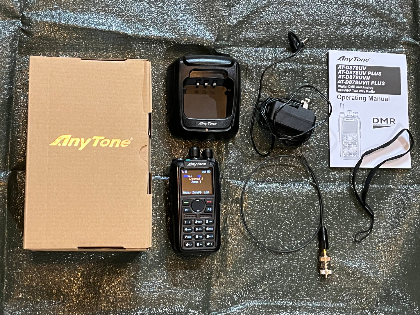 Anytone 878 UV ii Handheld Encrypted Radio (two of three) (GARAGE SALE ITEM)