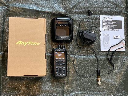 Anytone 878 UV ii Handheld Encrypted Radio (two of three) (GARAGE SALE ITEM)