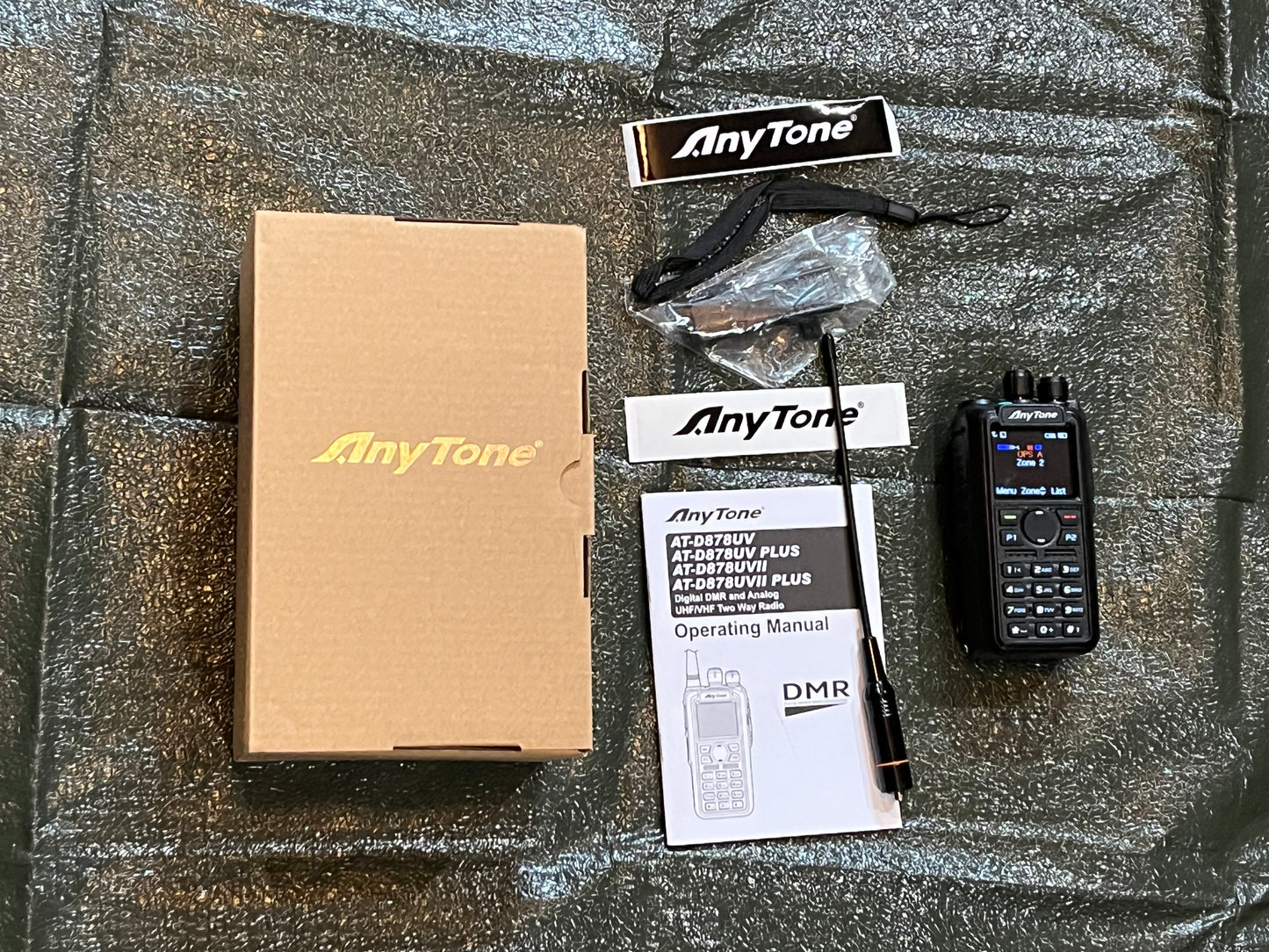 Anytone 878 UV ii Handheld Encrypted Radio (three of three) (GARAGE SALE ITEM)