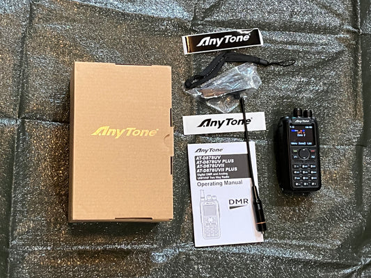 Anytone 878 UV ii Handheld Encrypted Radio (three of three) (GARAGE SALE ITEM)