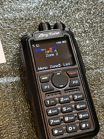 Anytone 878 UV ii Handheld Encrypted Radio (three of three) (GARAGE SALE ITEM)