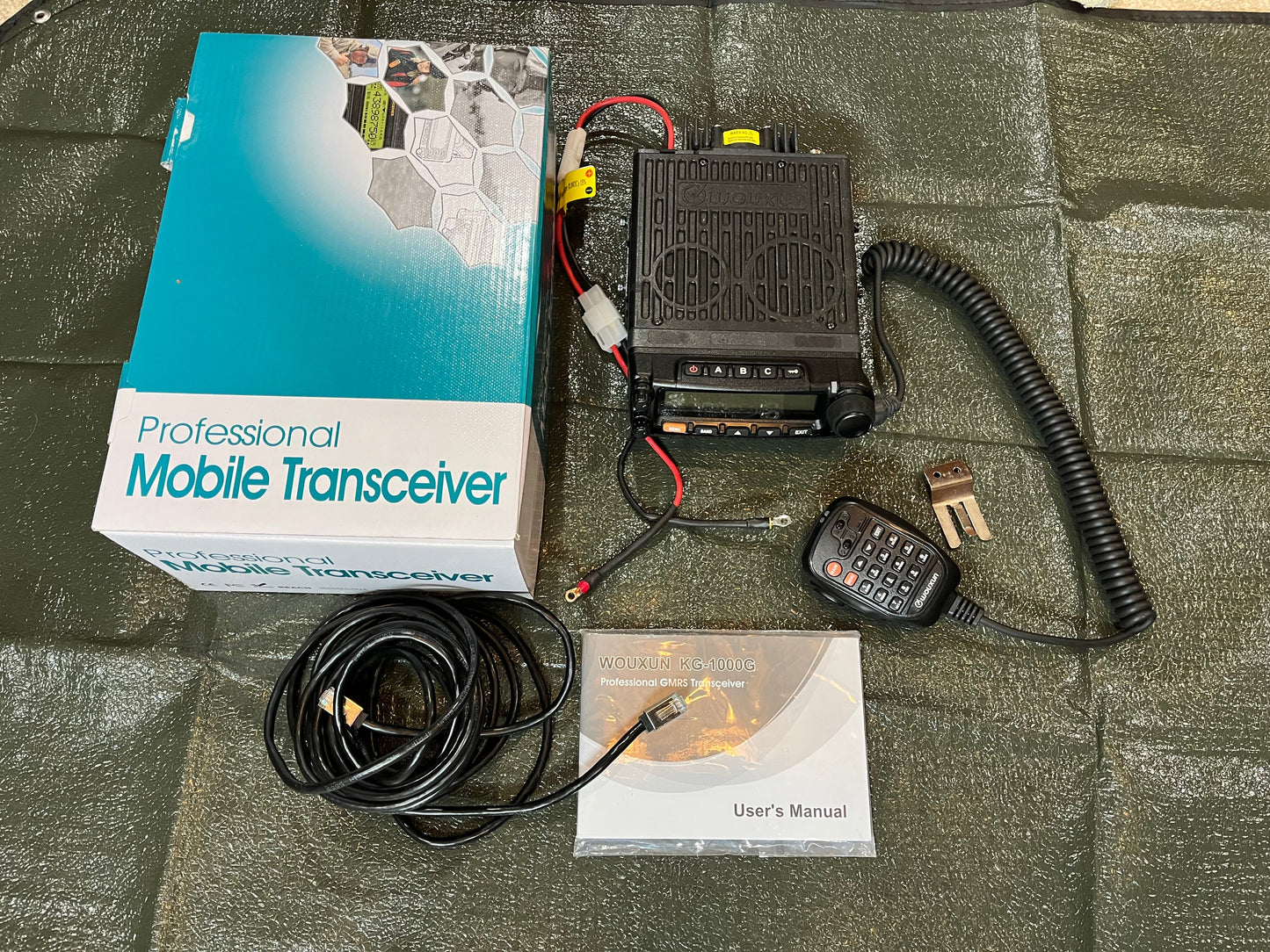 Woxun KG-1000 GMRS Mobile Radio (GARAGE SALE ITEM)