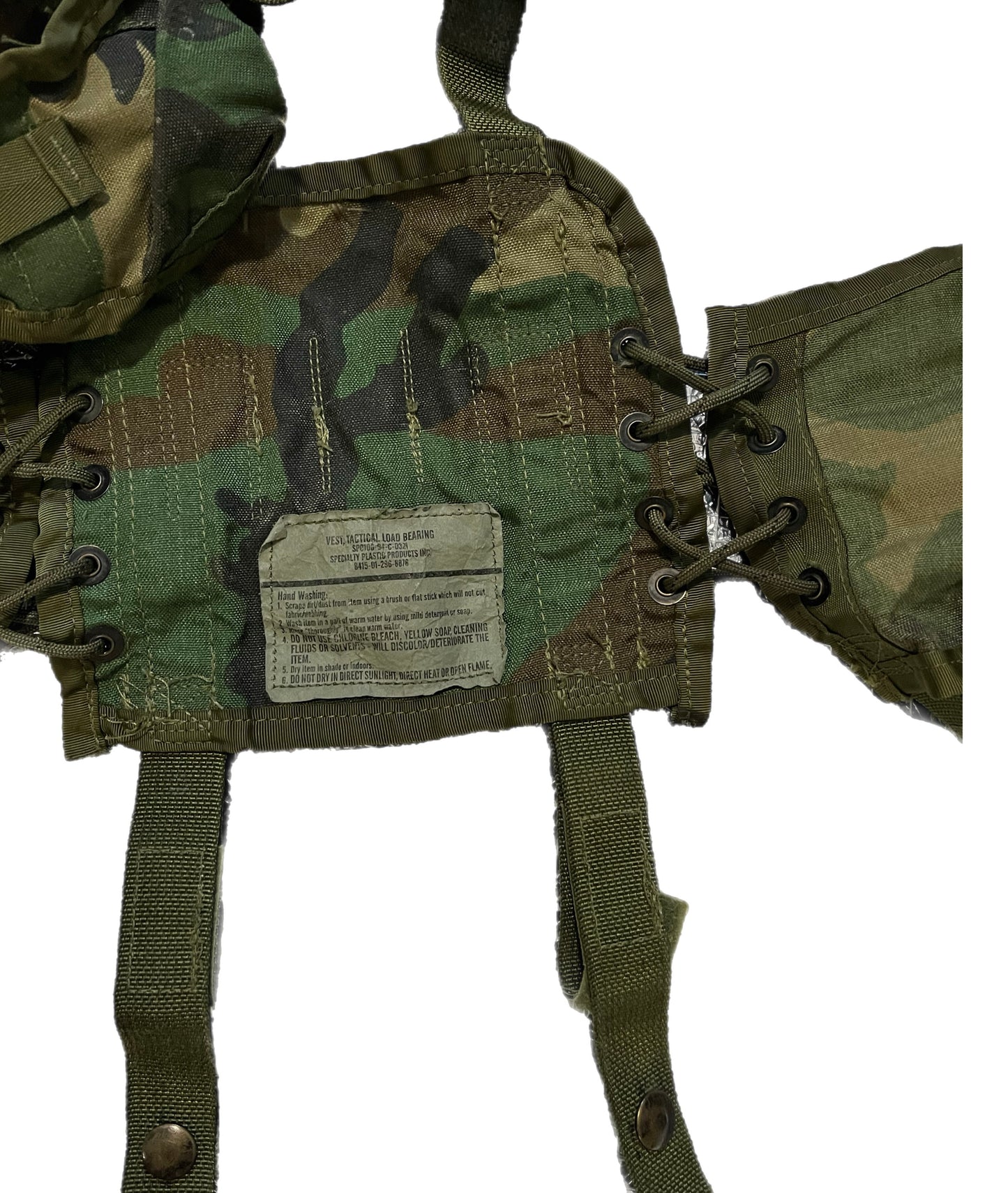 M81 LBV88 Woodland Surplus Load Bearing Vest (early model)