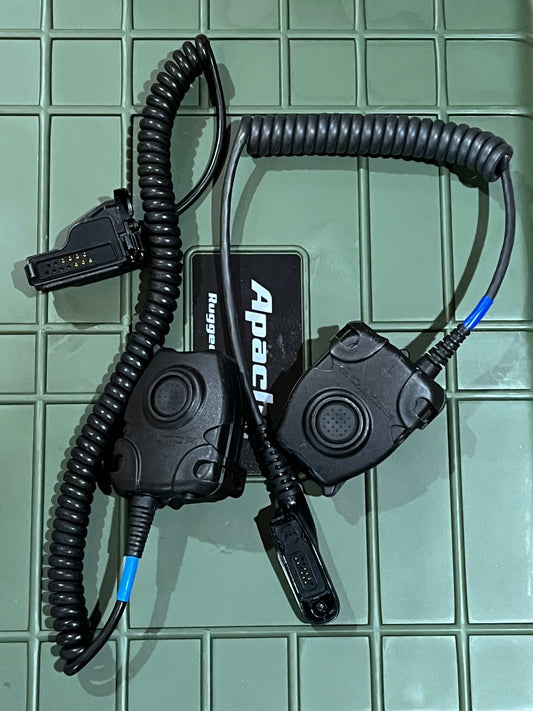 Peltor Comms Radio Cable PTT Adapter Demo/Display No Box (Garage Sale Item)