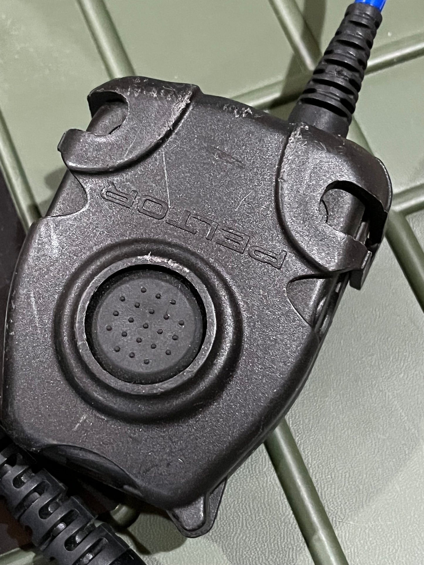 Peltor Comms Radio Cable PTT Adapter Demo/Display No Box (Garage Sale Item)