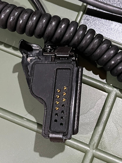 Peltor Comms Radio Cable PTT Adapter Demo/Display No Box (Garage Sale Item)