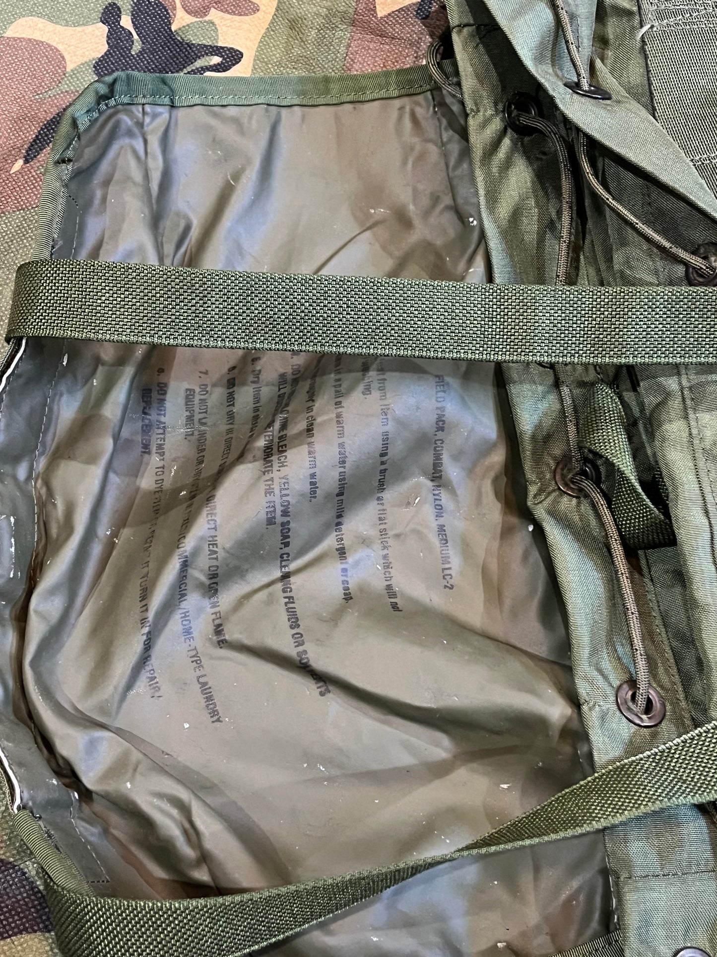 Surplus Medium ALICE pack like new, no shoulder straps (Garage Sale Item)