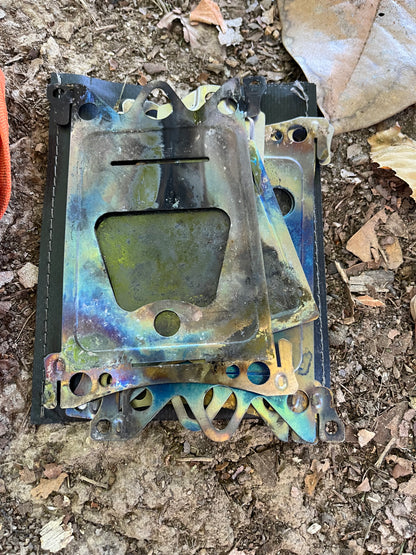 Emberlit Folding Stove Titanium (GARAGE SALE ITEM)