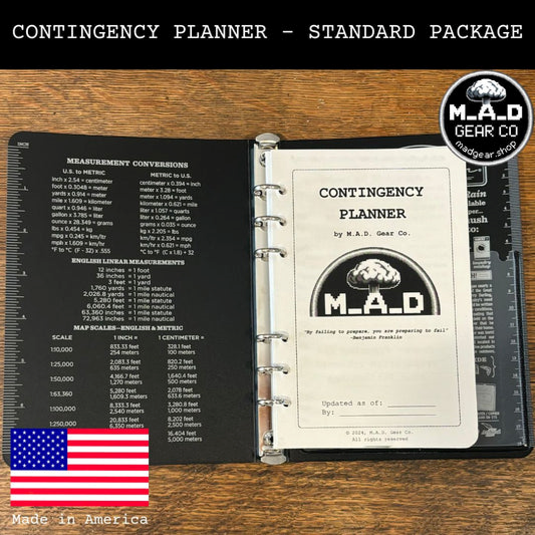 M.A.D. Gear Company Contingency Planner - Standard Package