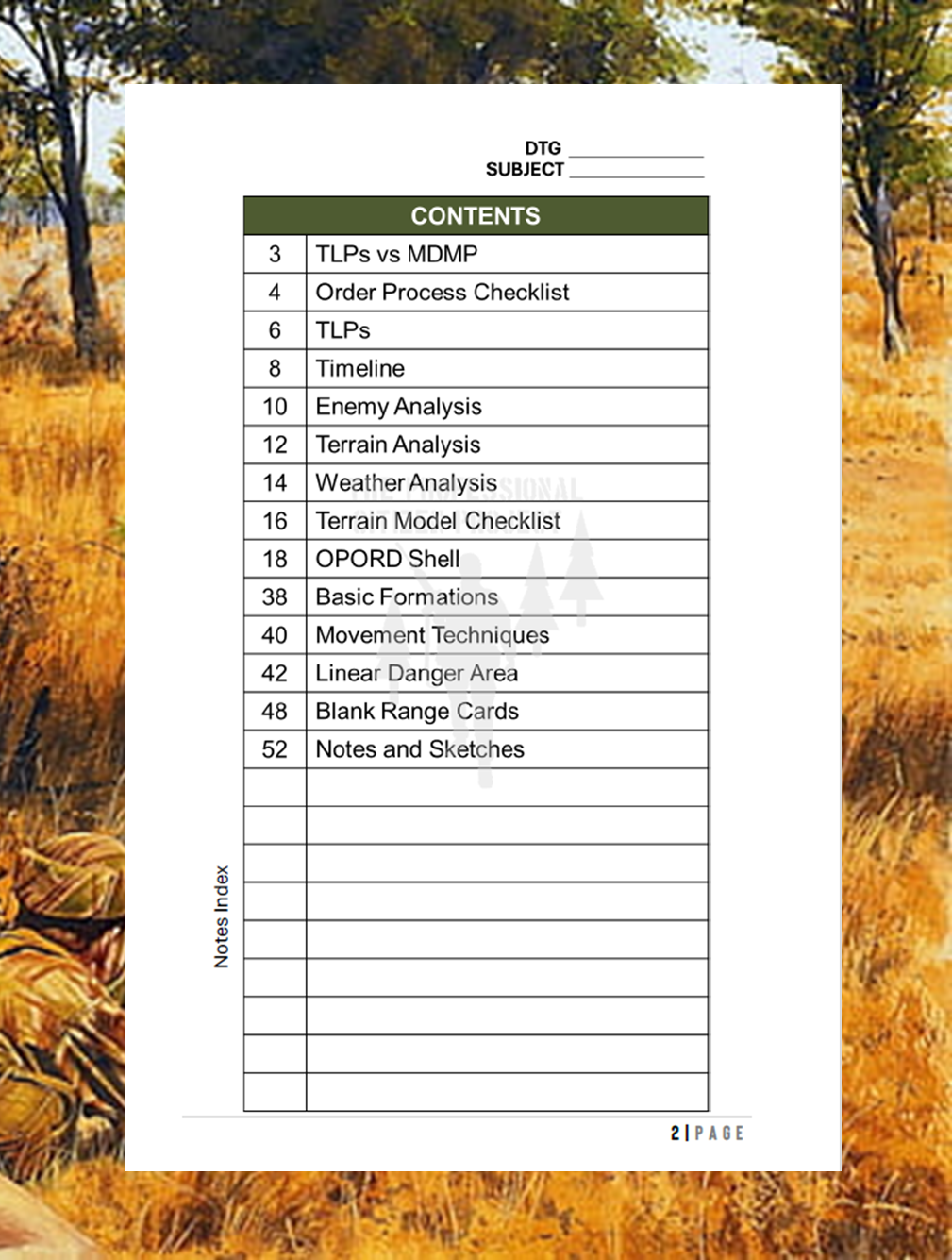 FR-1 Field Reference 1 – The Professional Citizen Project