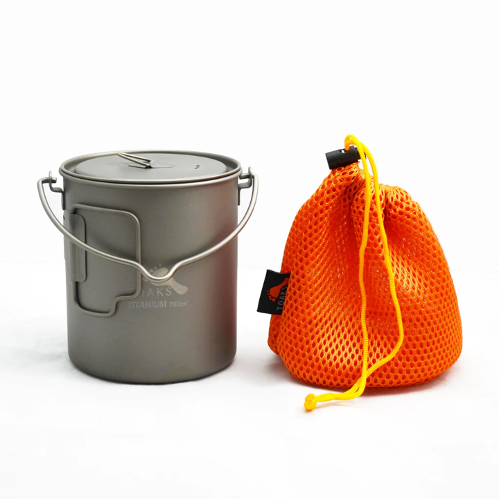 Toaks Titanium 750ml Pot with Bail Handle