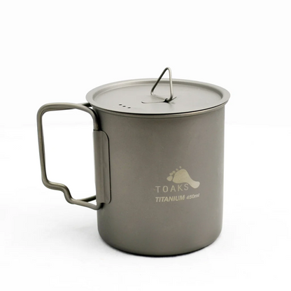 Toaks Titanium 450ml Cup with Lid CUP-450-C