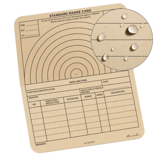 Range Form Cards Rite in the Rain Weatherproof