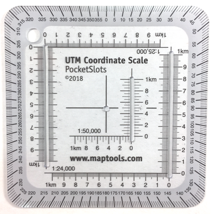 Pocket Sized UTM Slot Tool - Degrees