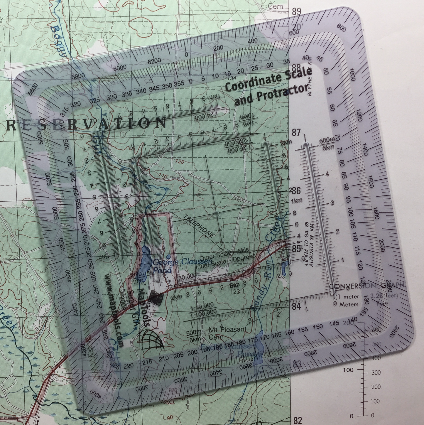 Improved Military Style UTM/MGRS Coordinate Scale aka Super GTA – The  Professional Citizen Project