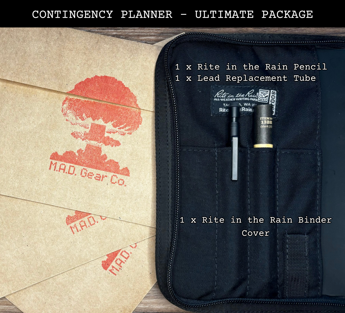 M.A.D. Gear Company Contingency Planner - Ultimate Package