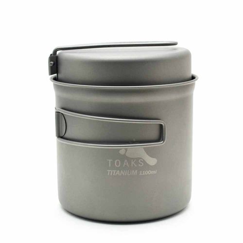 Toaks Titanium 1100ml Pot with Pan CKW-1100