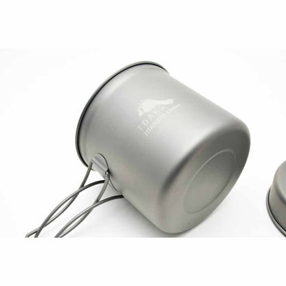 Toaks Titanium 1100ml Pot with Pan CKW-1100