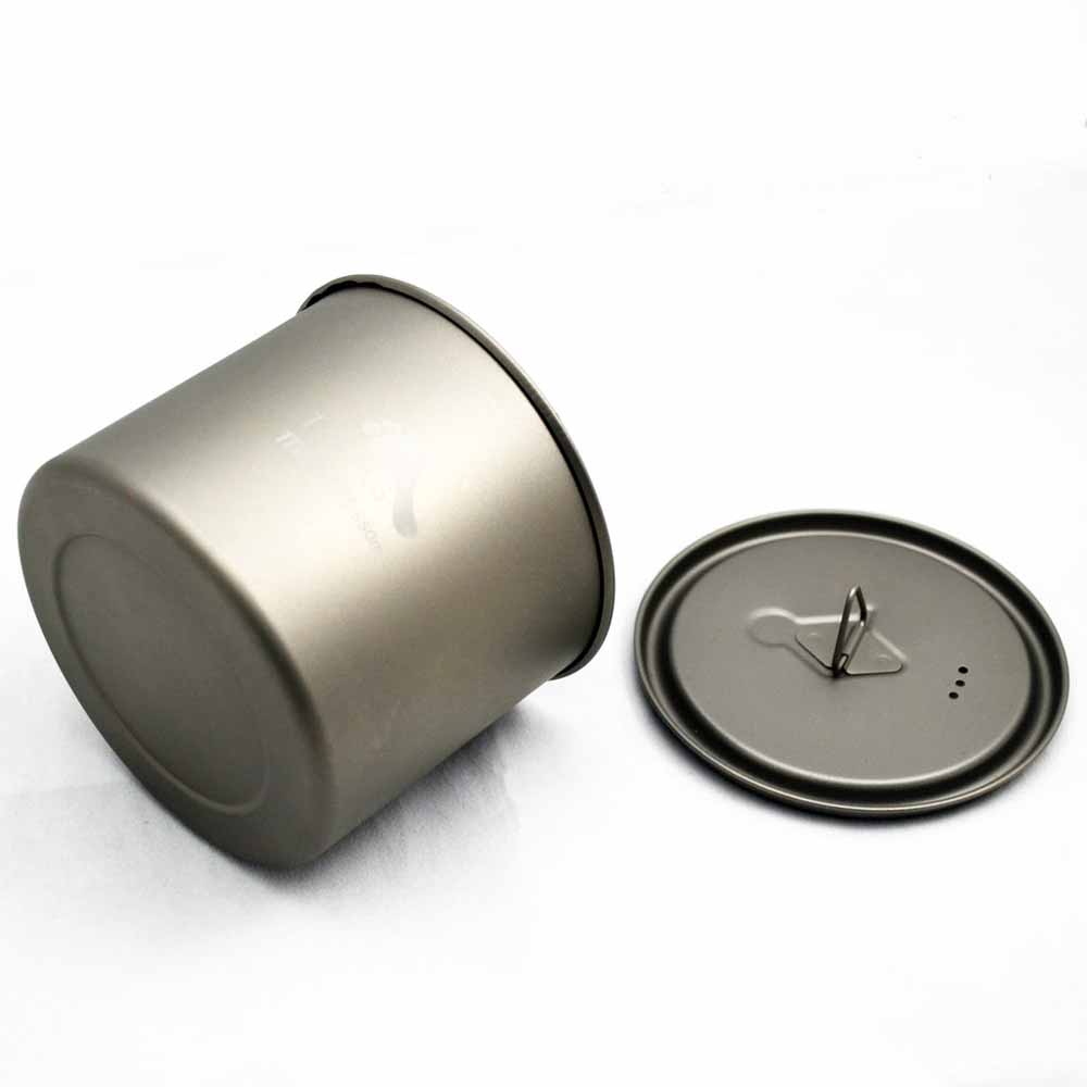 Toaks Light Titanium 550ml Pot No Handle (ULTRALIGHT VERSION) POT-550-NH