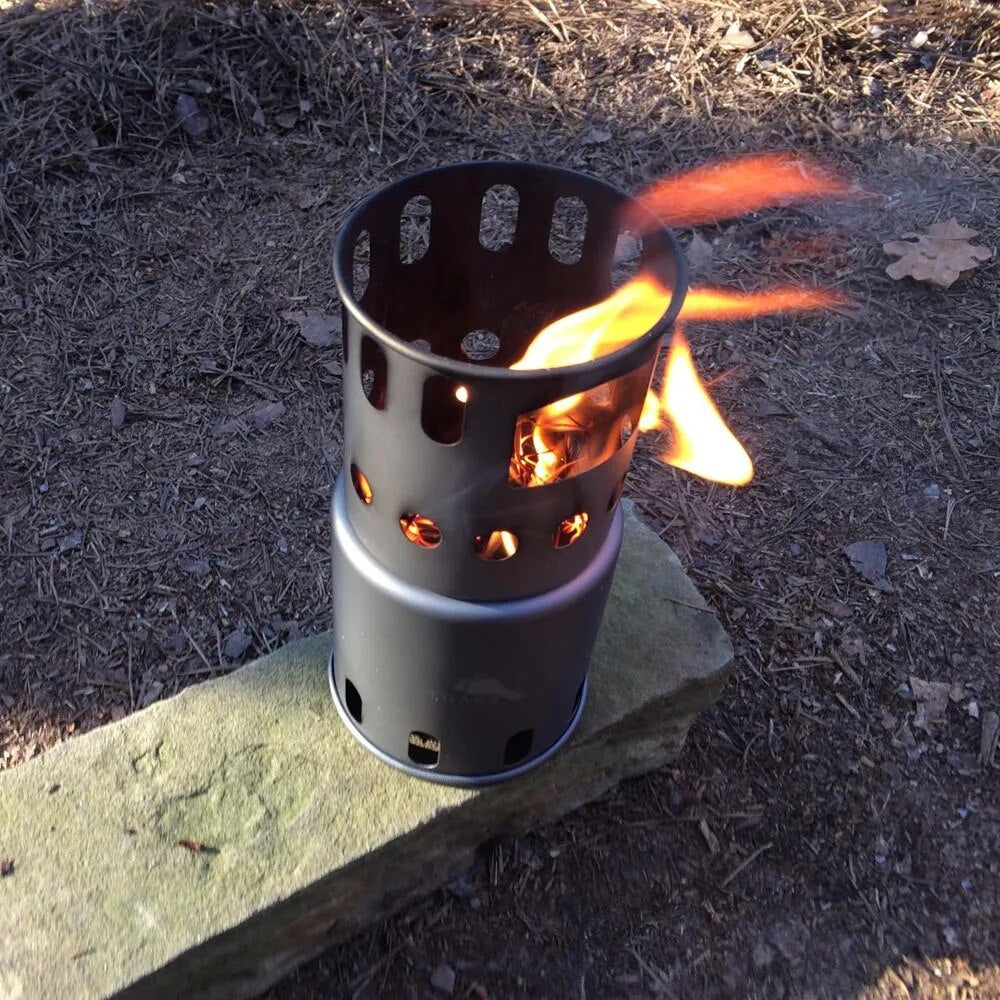 Toaks Titanium Backpacking Wood Burning Stove